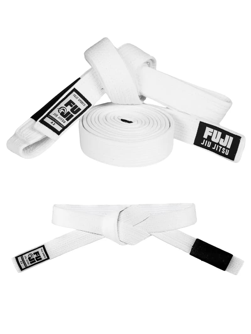 Premium Pearl Weave BJJ Belt White — image 1 of 1