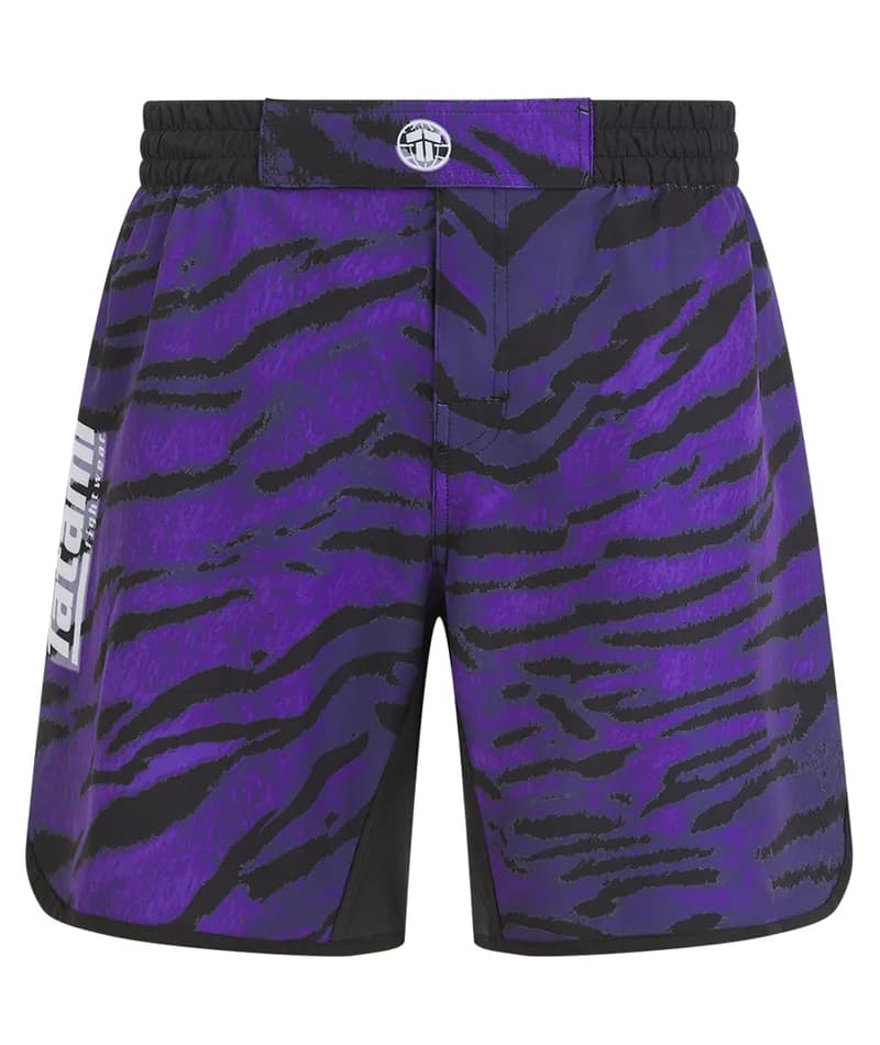 Recharged Grappling Shorts - Purple Tiger — image 1 of 1