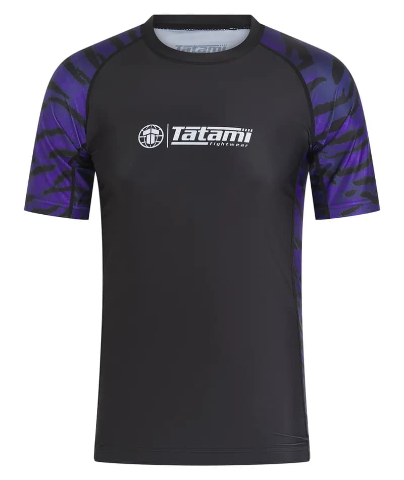 Recharged Rash Guard - Purple Tiger — image 1 of 1