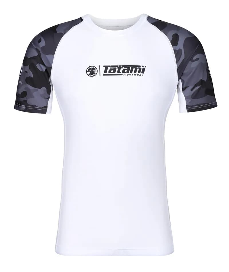 Renegade Rash Guard - White & Grey — image 1 of 1
