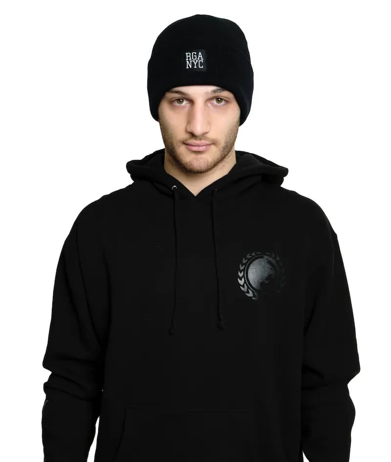 Renzo Gracie Black Knit Beanie — image 1 of 1