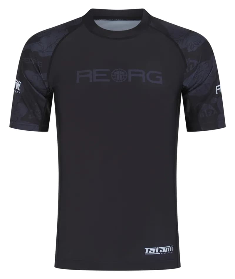 Reorg Camo Rash Guard - Black — image 1 of 1