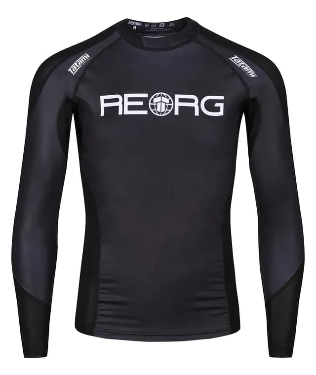 Reorg Technical Long Sleeve Rash Guard - Black