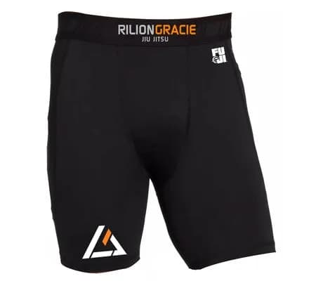 Rilion Gracie Men's Compression Shorts Black — image 1 of 1