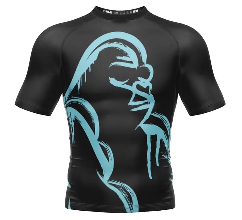 SBG Grunge Gorilla Youth Short Sleeve Rashguard — image 1 of 1