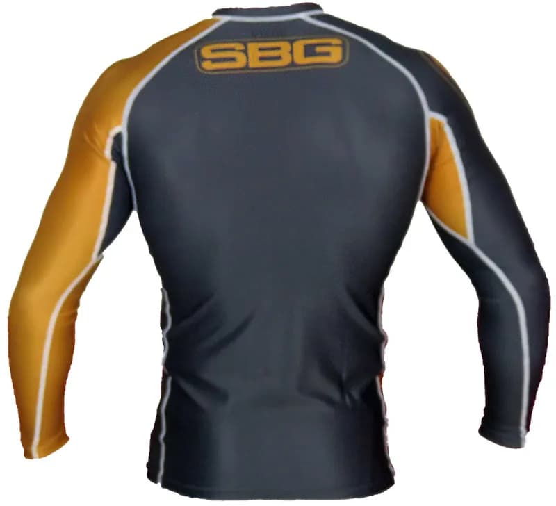 SBG Long Sleeve Ranked Rashguard Brown — image 1 of 1
