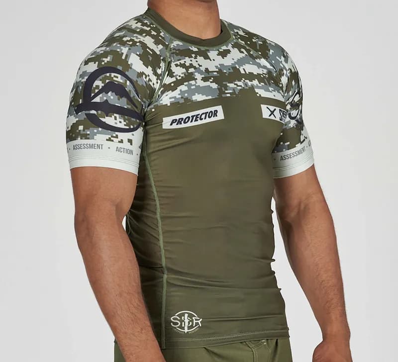 Sheepdog Response Flex Lite Rashguard Military Green — image 1 of 1