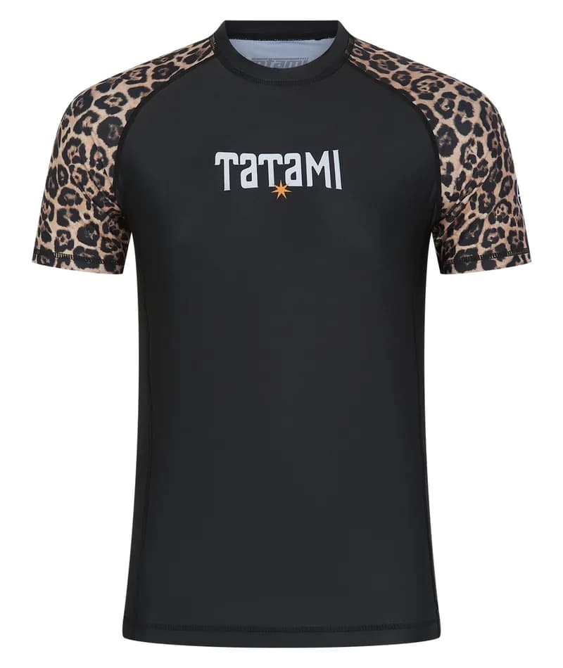 Short Sleeve Rash Guard - Leopard — image 1 of 1