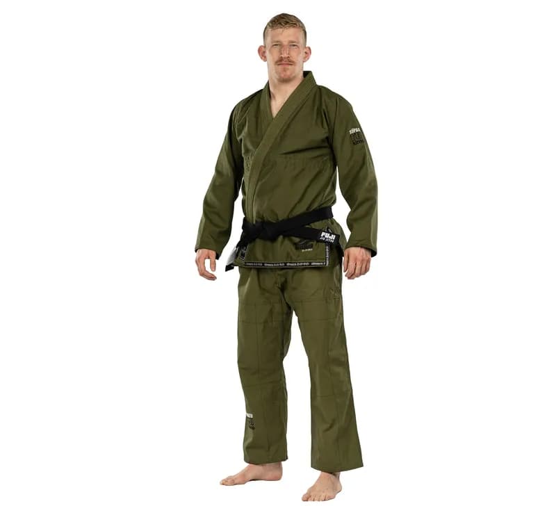 Suparaito BJJ Gi (Unisex Size) Army Green — image 1 of 1