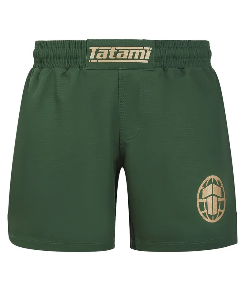 Tatami Pro V2 Grappling Shorts - Green