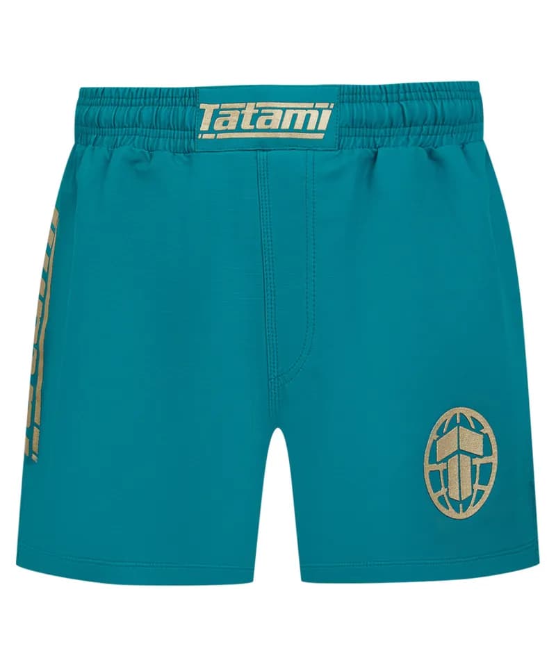 Tatami Pro V2 Grappling Shorts - Teal — image 1 of 1