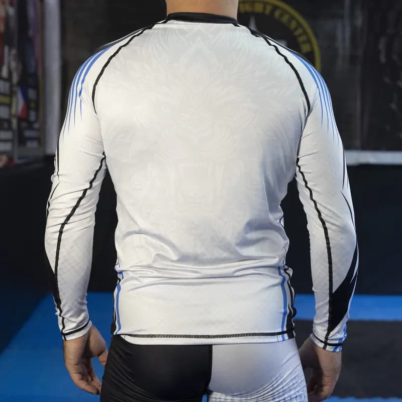 Tatami x Public Domain H Street Rash Guard - Off White — image 1 of 1