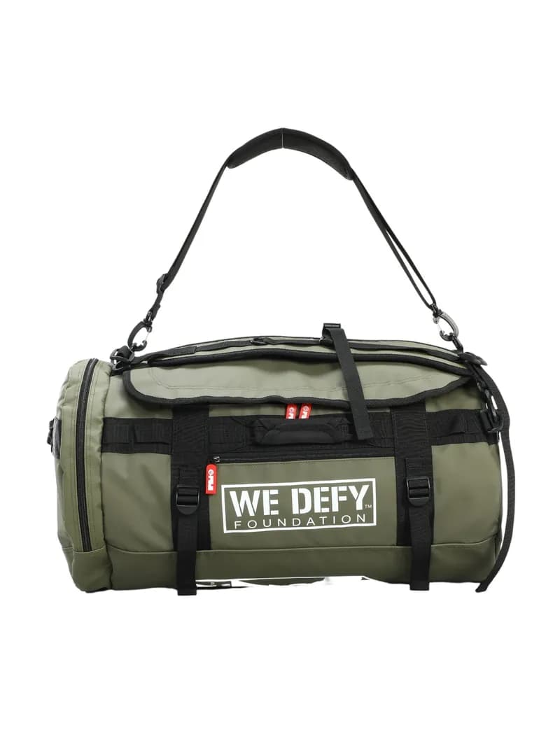 We Defy Comp Duffle Bag Military Green — image 1 of 1