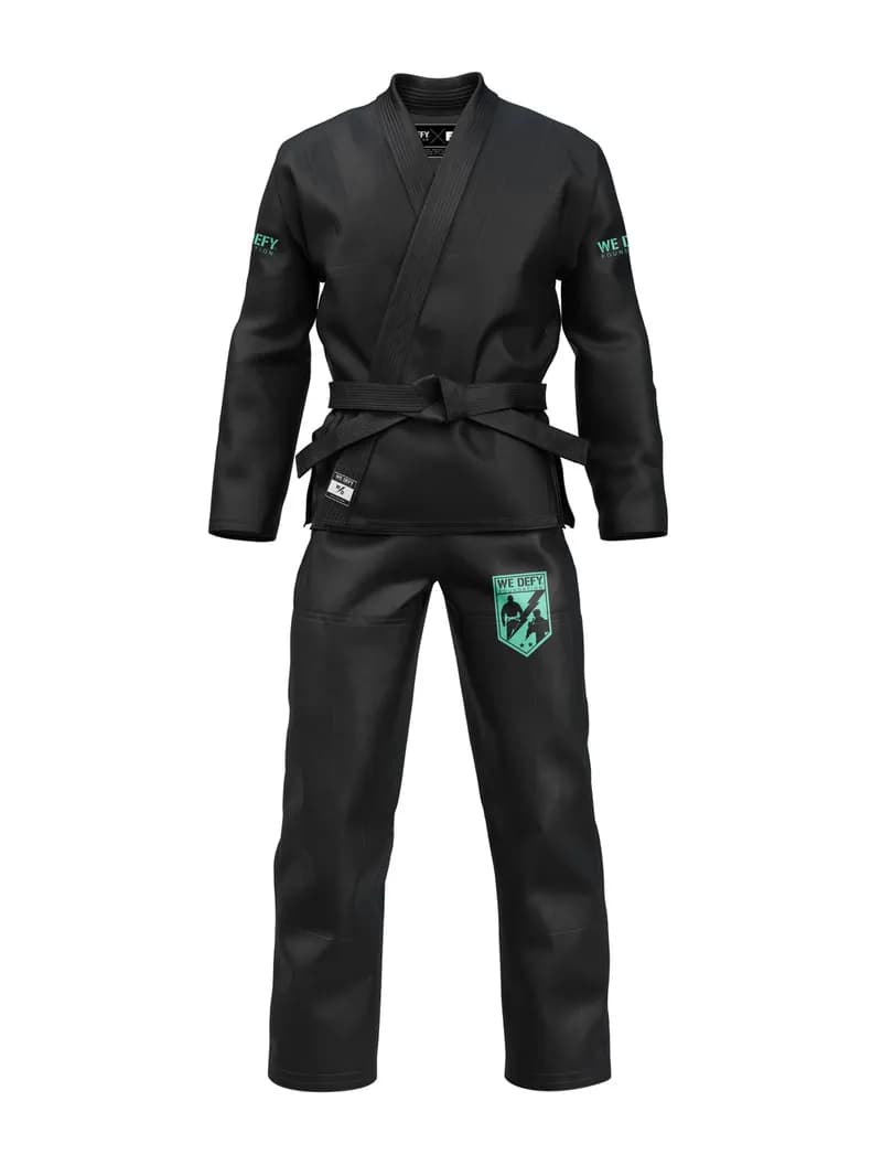 We Defy Comp Standard BJJ Gi Black — image 1 of 1