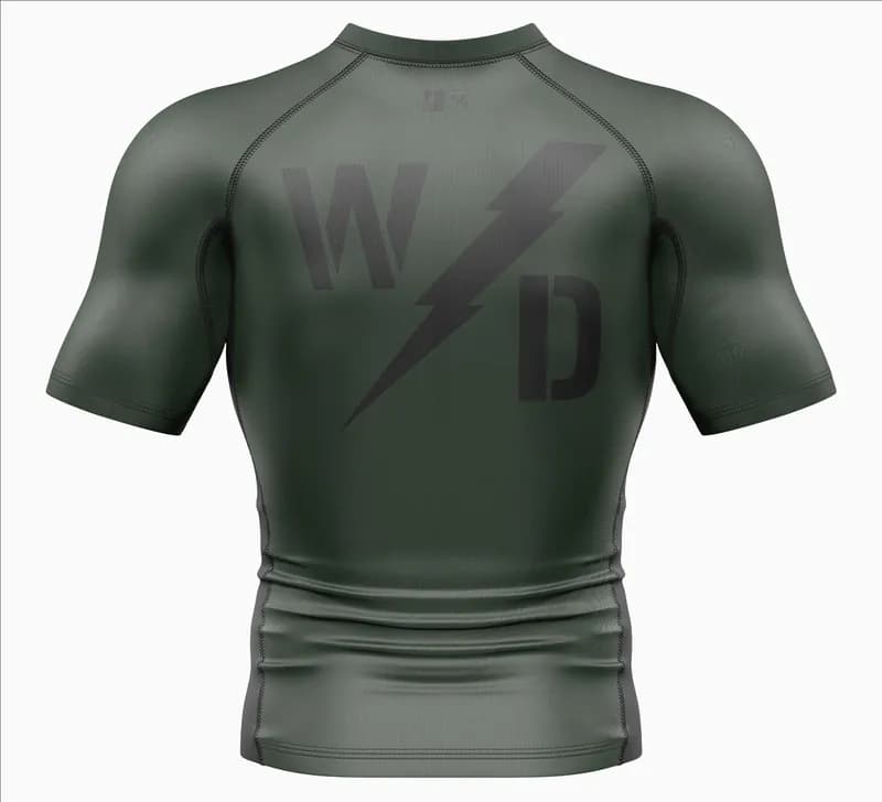 We Defy Core Rashguard Green — image 1 of 1