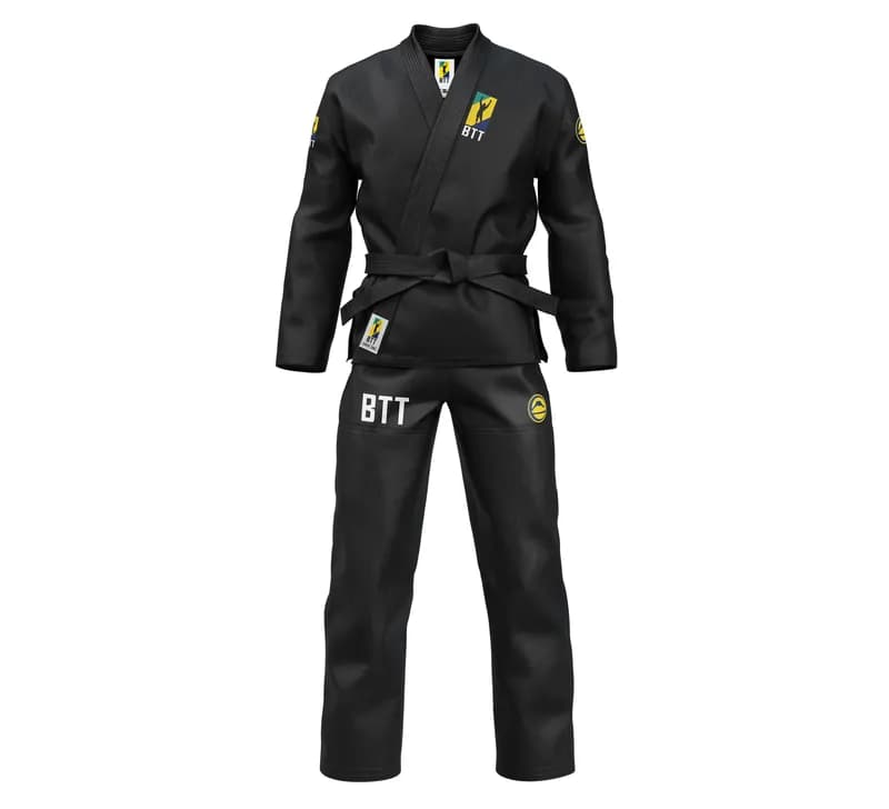 Womens BTT Competition BJJ Gi Black — image 1 of 1