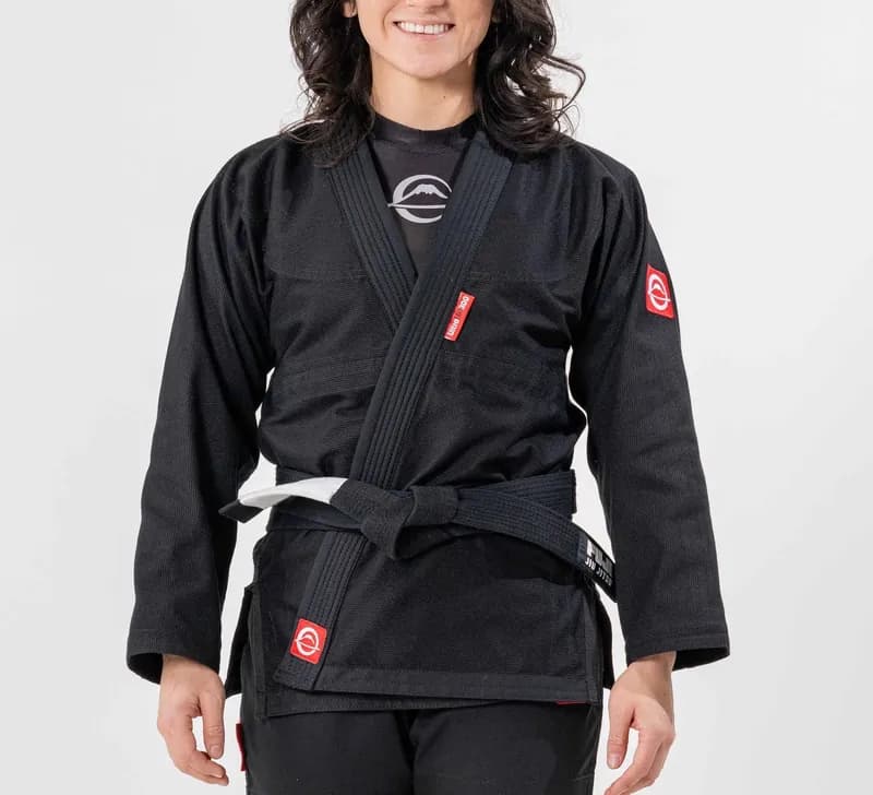 Womens Ultra Lite 300 BJJ Gi Black — image 1 of 1
