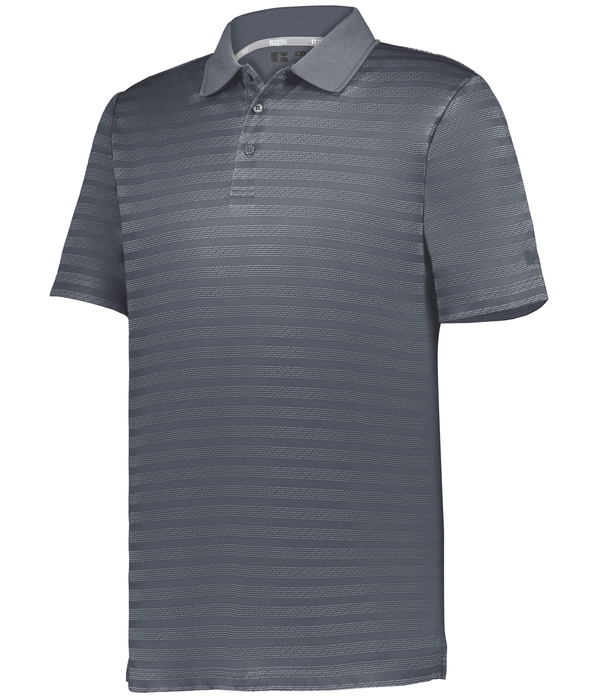 SIDELINE STRIPED POLO — image 1 of 1
