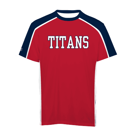 Youth Freestyle Sublimated Turbo Cotton-Touch Poly Tee — image 1 of 1