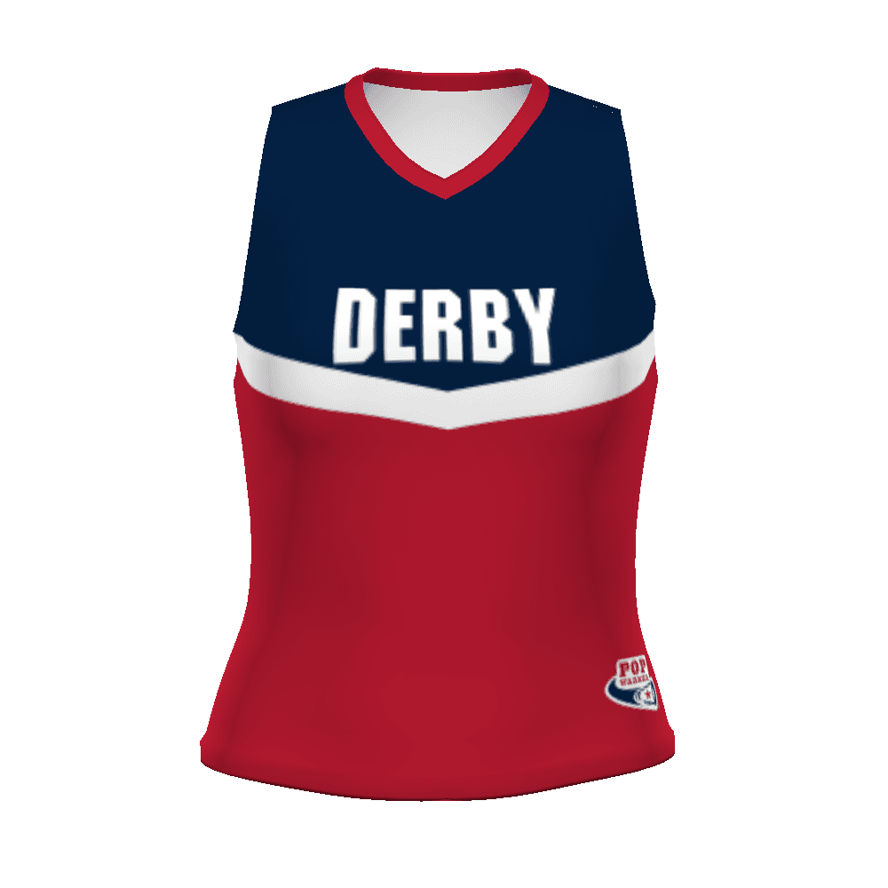 LADIES FREESTYLE SUBLIMATED CHEER SHELL — image 1 of 1