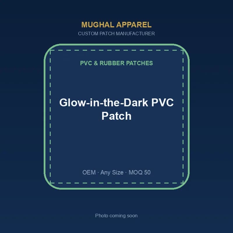 Glow-in-the-Dark PVC Patch — image 1 of 1