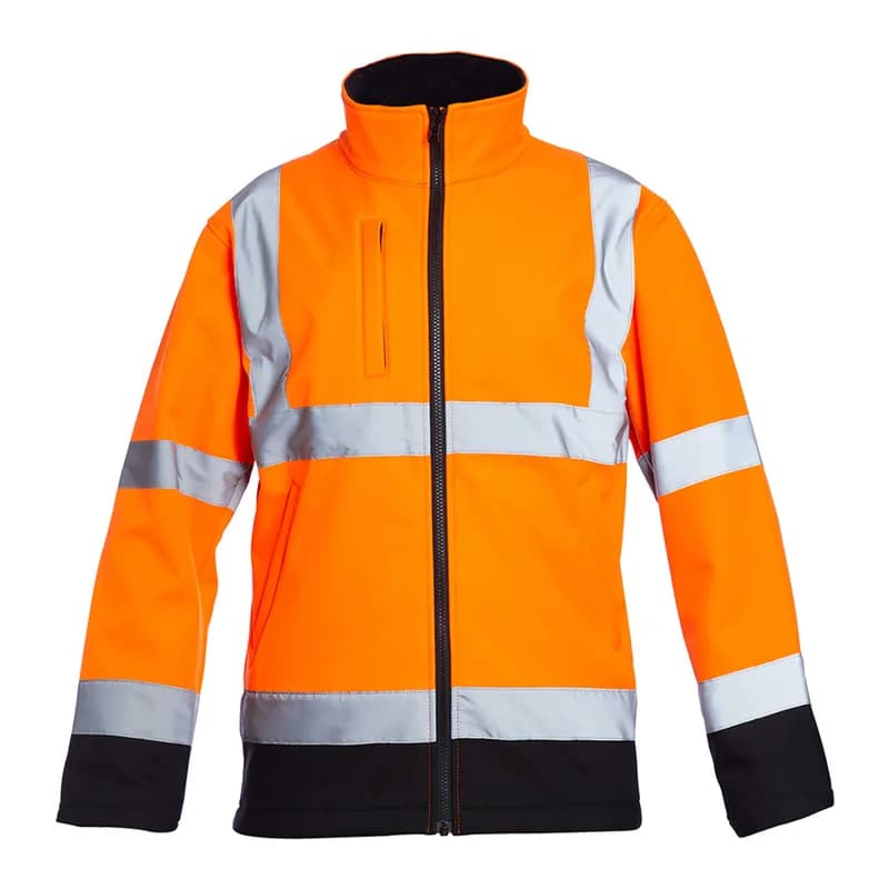 Class 2 Hi-Vis Softshell Jacket Orange — image 1 of 1