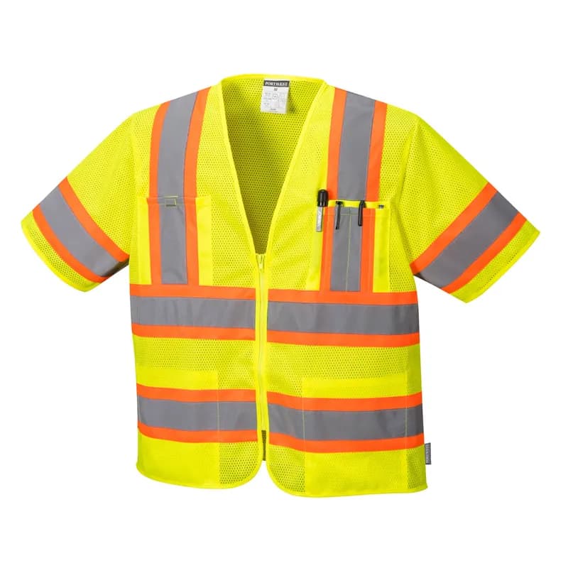 Class 3 Hi-Vis Full Torso Vest Yellow