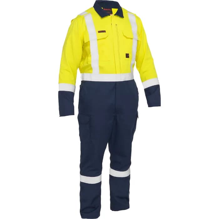 FR Coverall with Hood Navy