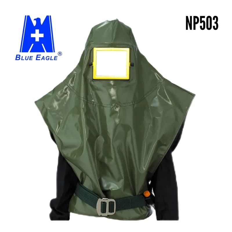 Blue Eagle NP 503 Full Protective Abrasive Sandblast Hood — image 1 of 1