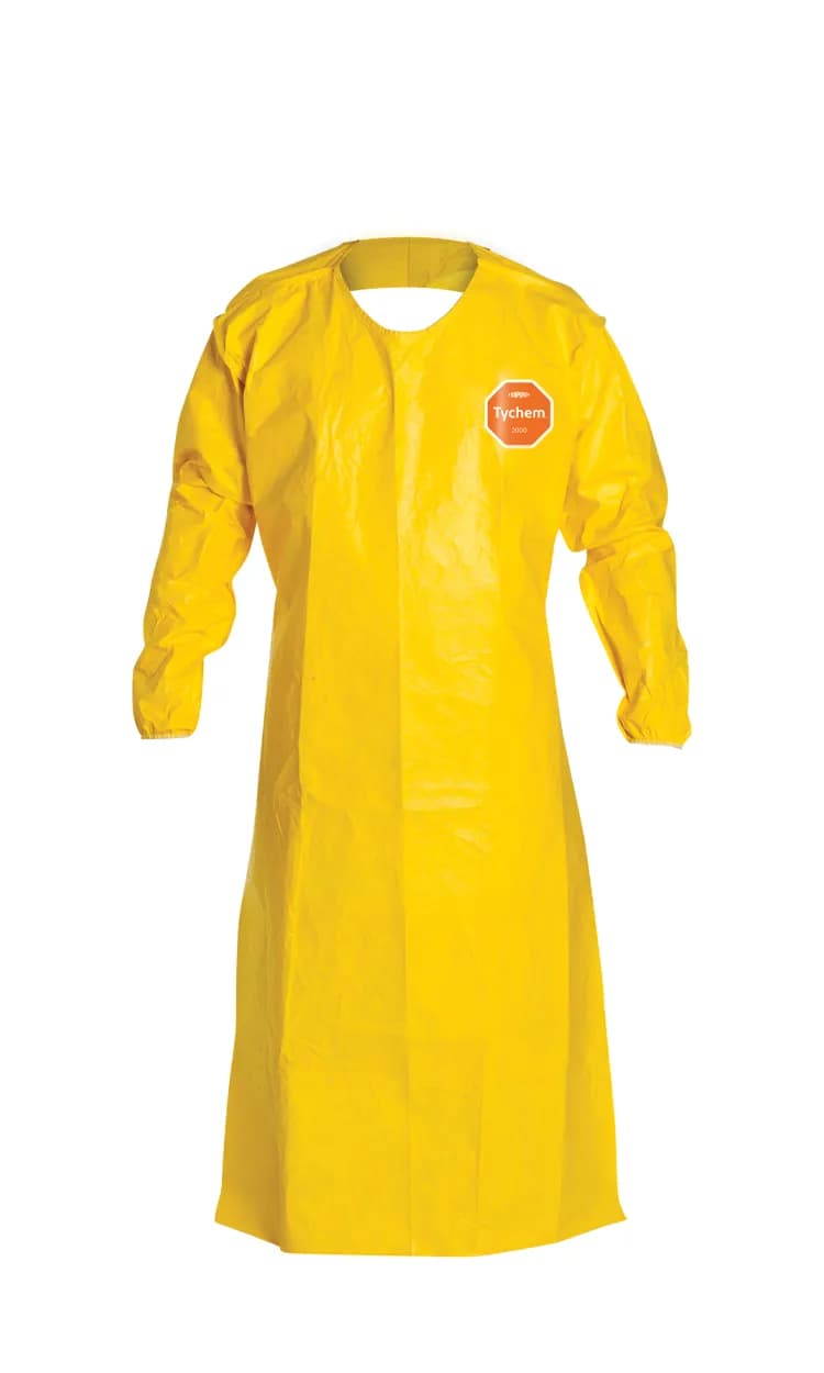 DuPont Tychem 2000 C Yellow Chemical Safety Sleeves — image 1 of 1