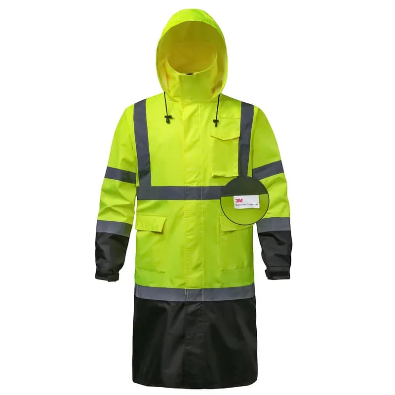 EVA Plastic Waterproof Adult Wear Raincoat — image 1 of 1