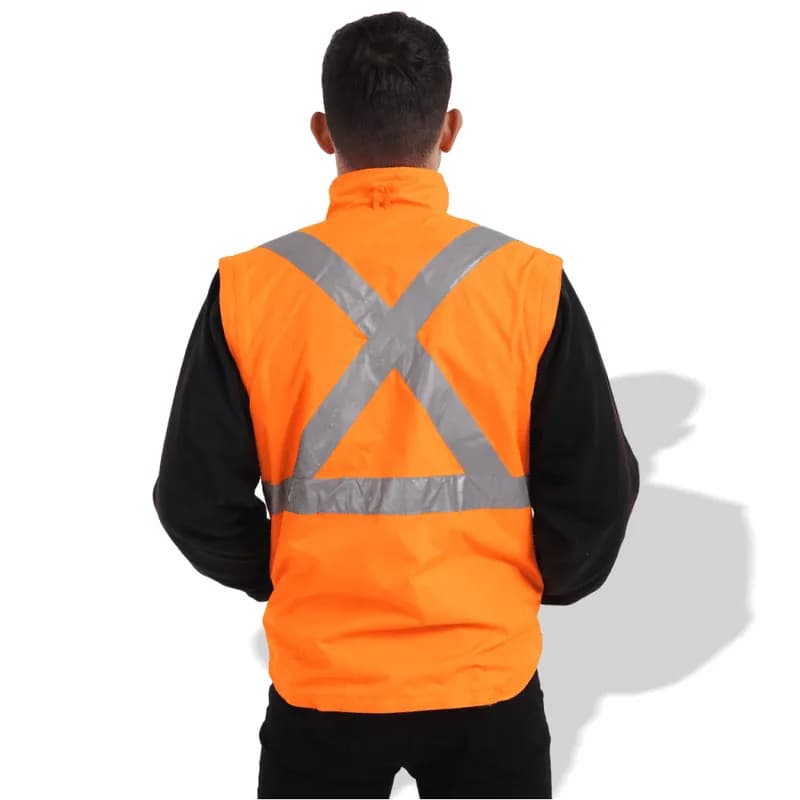 Fluorescent Parka FP1652 Hi-Vis Safety Reflective Rain Coat Waterproof Jacket