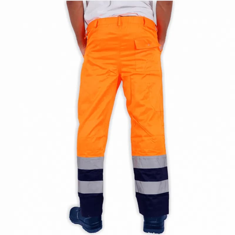 Prime Captain HVF3101 Polycotton High Visibility Reflective Tape Fluorescent Trouser — image 1 of 1