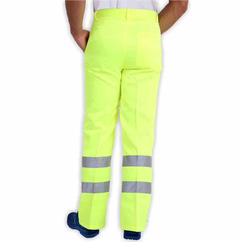Prime Captain HVF3102 Polycotton High Visibility Reflective Tape Fluorescent Trouser — image 1 of 1