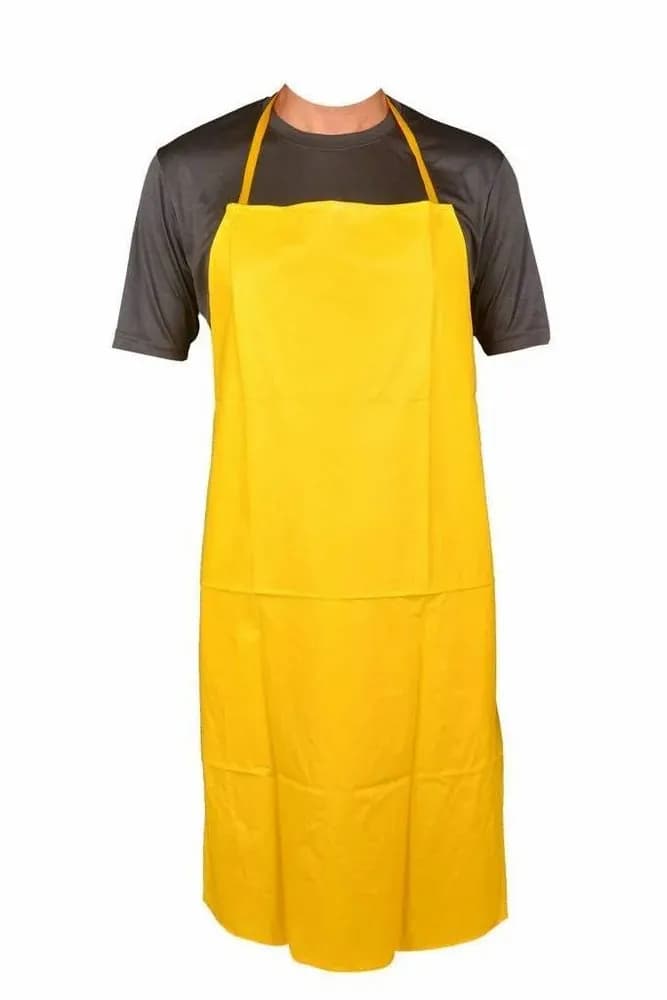 Waterproof RC2125 PVC Kitchen Yellow Apron — image 1 of 1