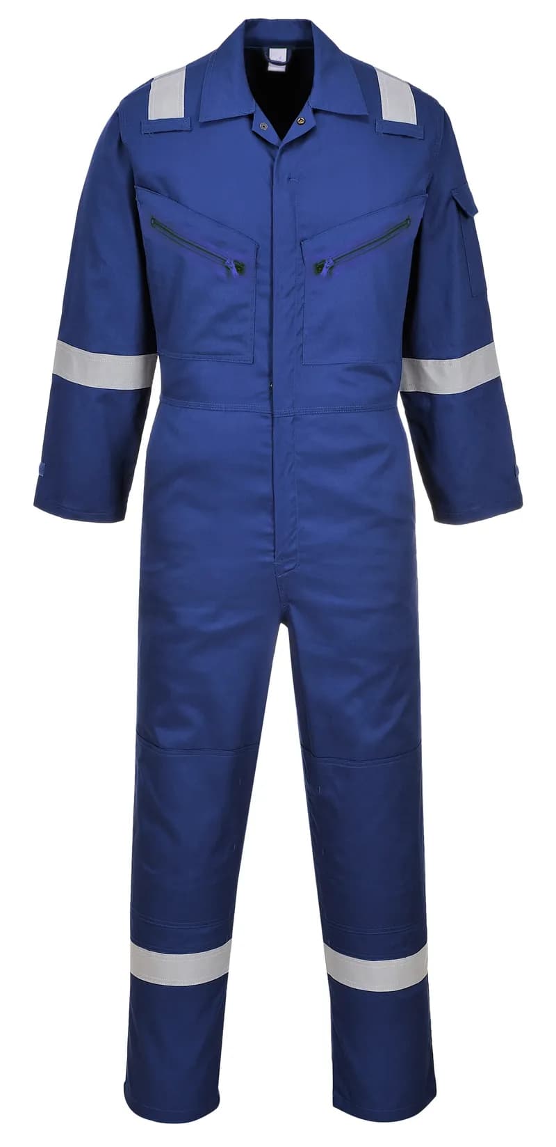 Polycotton Coverall Royal Blue 8-Pocket — image 1 of 1