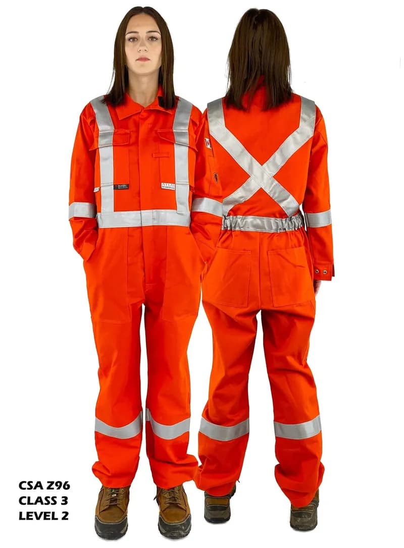 Refinery FR Coverall Orange Hi-Vis — image 1 of 1