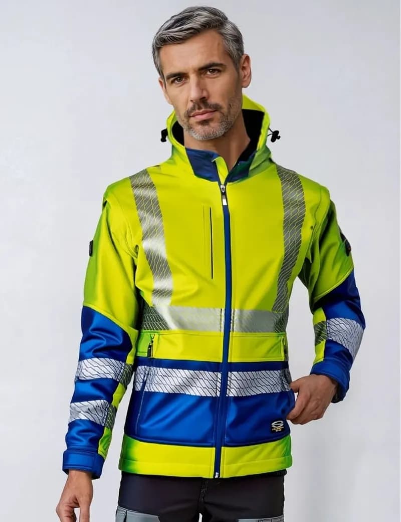 Hi-Vis Softshell Safety Jacket — image 1 of 1