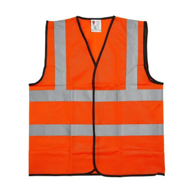 Youth Hi-Vis Safety Vest Orange — image 1 of 1