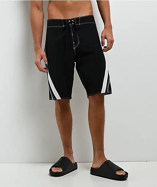 2K Pro Black Board Shorts