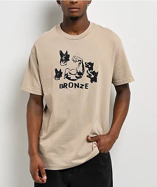 Dog Muscle Sand T-Shirt — image 1 of 1