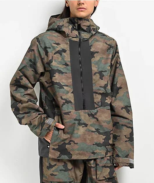 Ghost Camo 10K Anorak Snowboard Jacket — image 1 of 1
