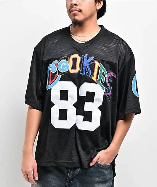 83rd Battalion Black Mesh Football Jersey