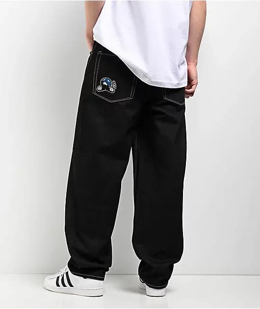 8Ball Black Loose Fit Skate Jeans