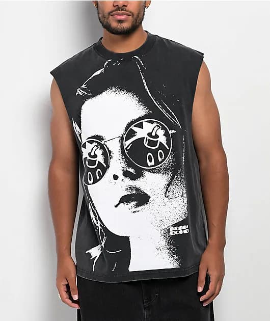 Sunnydaze Black Wash Tank Top — image 1 of 1