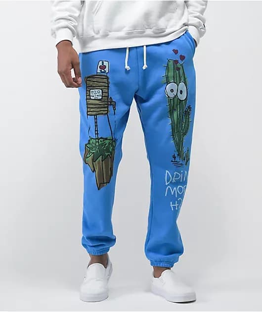 After School Special Water Blue Sweatpants — image 1 of 1