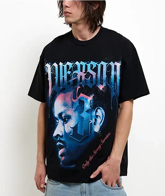 Allen Iverson 3 Black T-Shirt — image 1 of 1