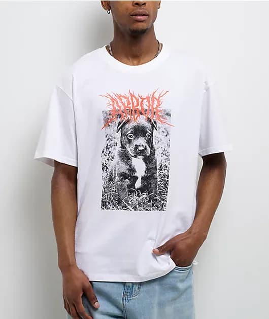 Arbor Puppy White T-Shirt — image 1 of 1