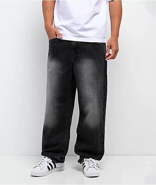 Asphalt Wash Loose Fit Jeans — image 1 of 1