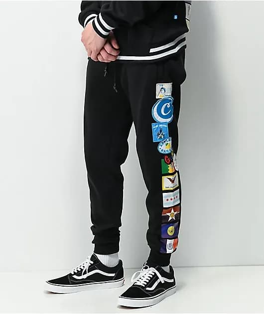 Award Tour Black Sweatpants — image 1 of 1